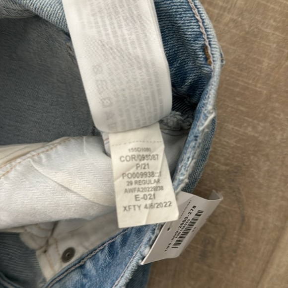 Abercrombie The Dad High Rise Jeans Size 29/8R - Picture 4 of 5